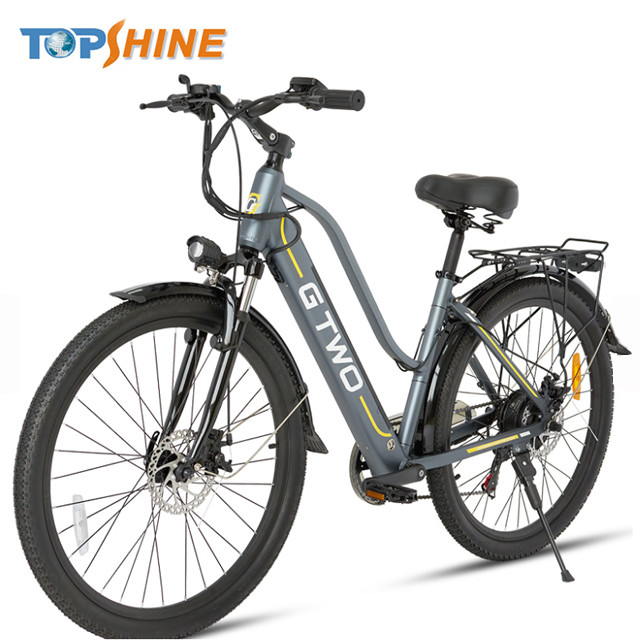 Υπαίθρια κυρία Smart City Commuter Ebike Ε ποδήλατο με την ανίχνευση TSCB02 θερμοκρασίας